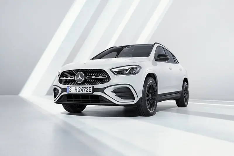 ภาพรถ Mercedes-Benz GLA ของแท้จากสื่อทางการของผู้ผลิต ใช้ประกอบการเลือกรุ่น
