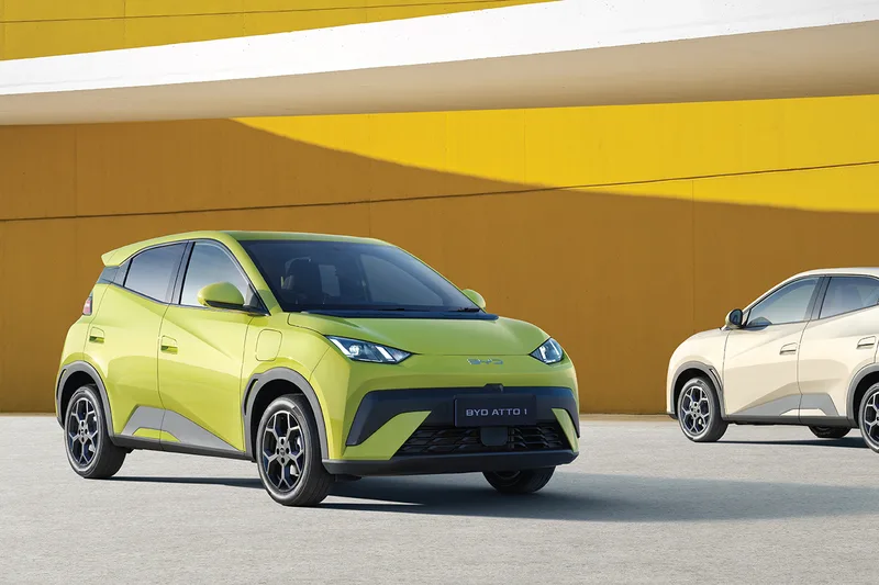 ภาพรถ BYD ATTO 1 ของแท้จากสื่อทางการของผู้ผลิต ใช้ประกอบการเลือกรุ่น