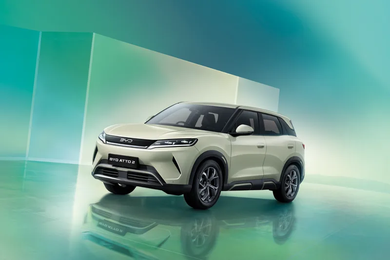 ภาพรถ BYD ATTO 2 ของแท้จากสื่อทางการของผู้ผลิต ใช้ประกอบการเลือกรุ่น