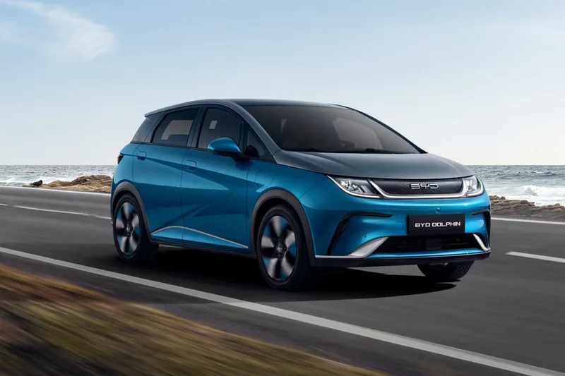 ภาพรถ BYD Dolphin ของแท้จากสื่อทางการของผู้ผลิต ใช้ประกอบการเลือกรุ่น