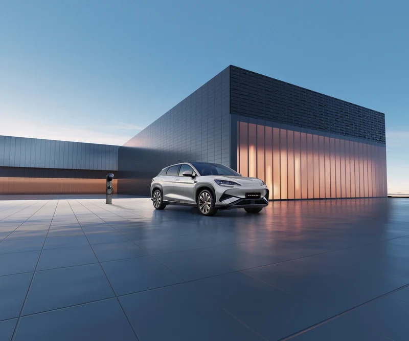 ภาพรถ BYD Sealion 7 ของแท้จากสื่อทางการของผู้ผลิต ใช้ประกอบการเลือกรุ่น