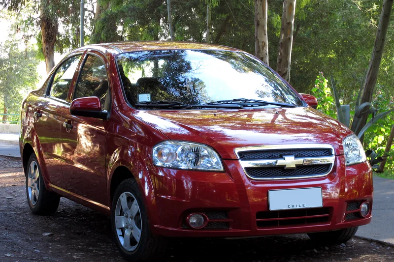 ภาพรถ Chevrolet Aveo (T250) 2006-2014 คันจริง ใช้ประกอบการเลือกรุ่น