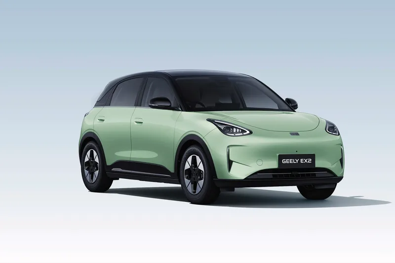 ภาพรถ Geely EX2 ของแท้จากสื่อทางการของผู้ผลิต ใช้ประกอบการเลือกไซซ์ยางให้ตรงรุ่น