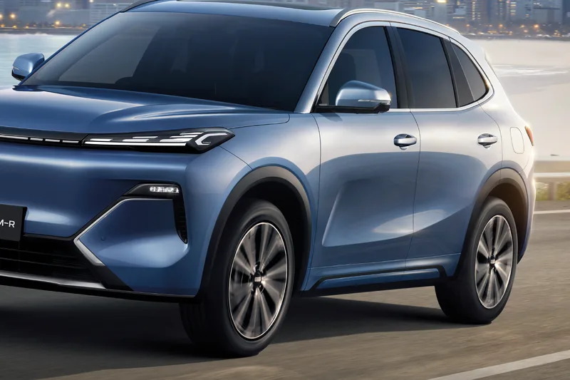 ภาพรถ Geely Starray EM-R ของแท้จากสื่อทางการของผู้ผลิต ใช้ประกอบการเลือกรุ่น