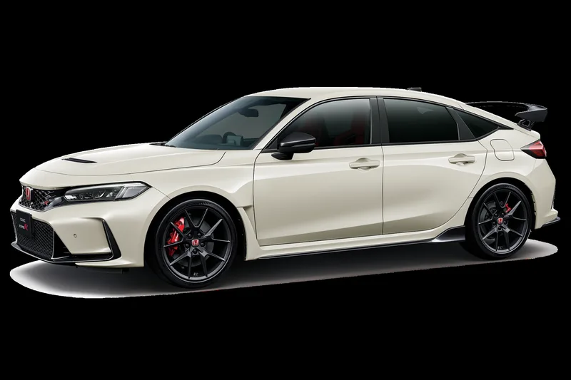 ภาพรถ Honda Civic Type R ของแท้จากสื่อทางการของผู้ผลิต ใช้ประกอบการเลือกไซซ์ยางให้ตรงรุ่น
