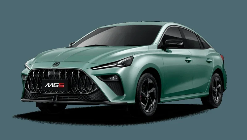ภาพรถ MG5 ของแท้จากสื่อทางการของผู้ผลิต ใช้ประกอบการเลือกรุ่น