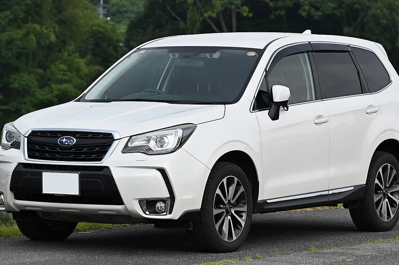 ภาพรถ Subaru Forester SJ (2556-2561 / 2013-2018) คันจริง ใช้ประกอบการเลือกไซซ์ยางให้ตรงรุ่น