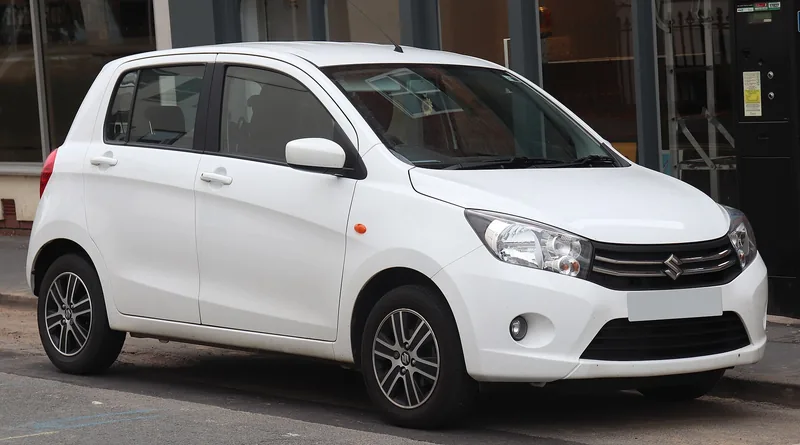ภาพรถ Suzuki Celerio คันจริง ใช้ประกอบการเลือกไซซ์ยางให้ตรงรุ่น