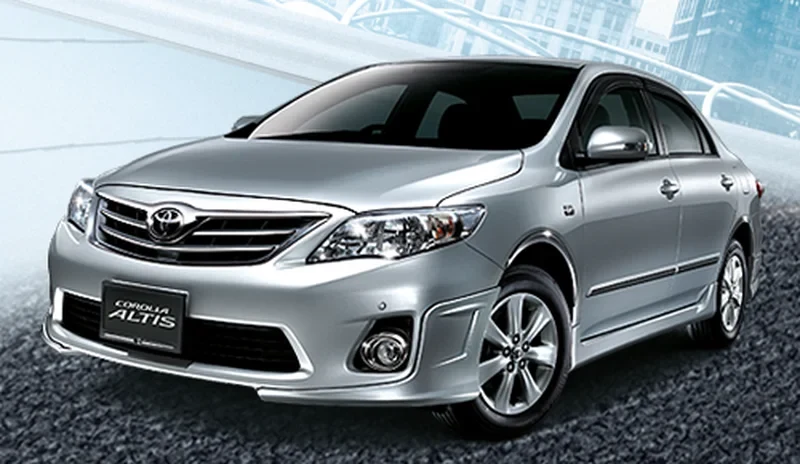 ภาพรถ Toyota Corolla Altis รุ่นเก่า ของแท้จากสื่อทางการของผู้ผลิต ใช้ประกอบการเลือกรุ่น