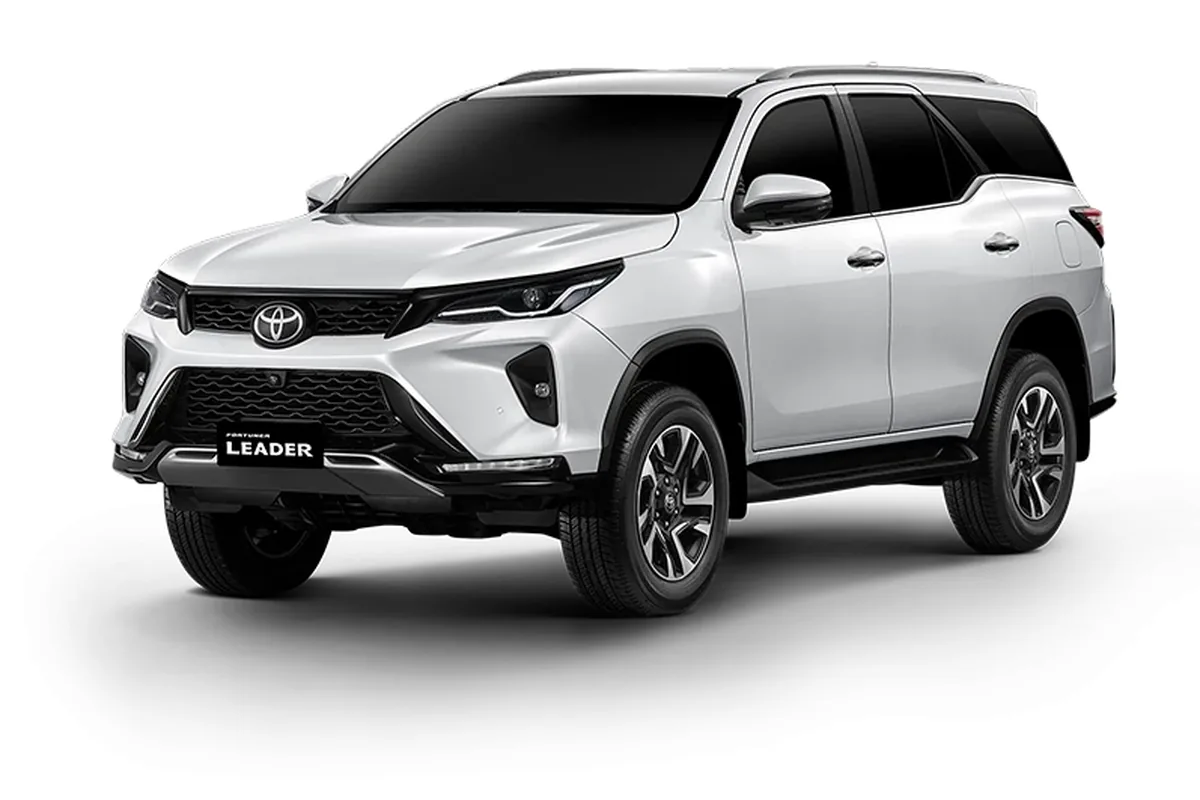 ภาพรถ Toyota Fortuner ของแท้จากสื่อทางการของผู้ผลิต ใช้ประกอบการเลือกไซซ์ยางให้ตรงรุ่น