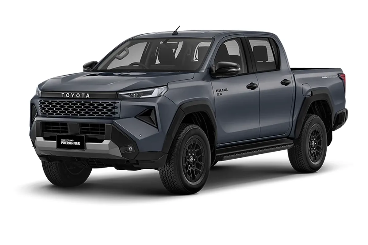 ภาพรถ Toyota Hilux Revo / Travo ของแท้จากสื่อทางการของผู้ผลิต ใช้ประกอบการเลือกไซซ์ยางให้ตรงรุ่น