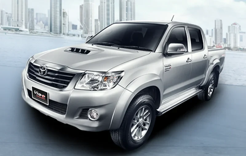 ภาพรถ Toyota Hilux Vigo ของแท้จากสื่อทางการของผู้ผลิต ใช้ประกอบการเลือกรุ่น
