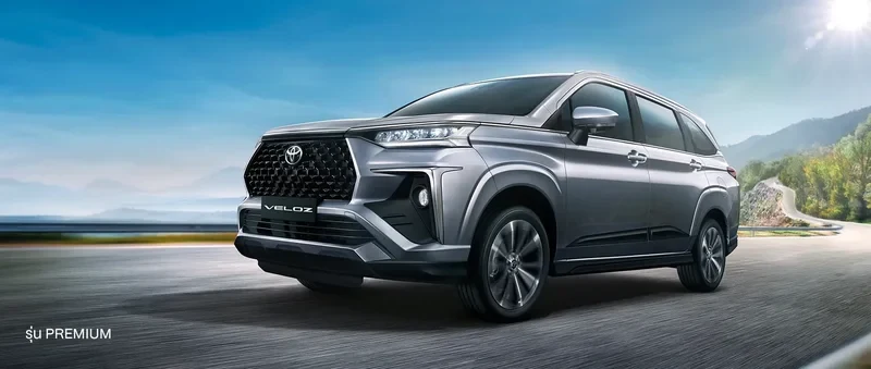 ภาพรถ Toyota Veloz ของแท้จากสื่อทางการของผู้ผลิต ใช้ประกอบการเลือกรุ่น