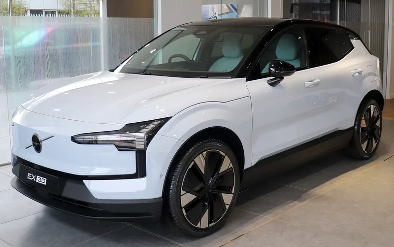 ภาพรถ Volvo EX30 คันจริง ใช้ประกอบการเลือกรุ่น