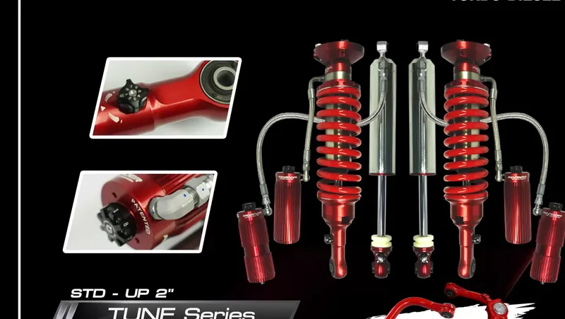 ชุดโช้ค Profender TUNE Series พร้อมซับแท็งก์ของ GWM Tank 300 ตัวเลือก STD-UP 2 นิ้ว